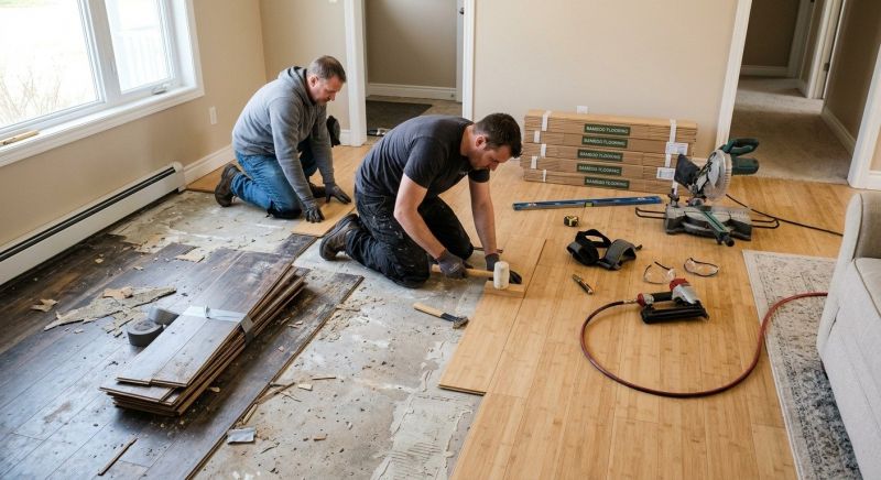 Bamboo Flooring Installation in Middlesex County, NJ