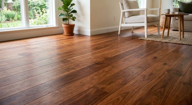 Cherry Floor Installation in Basking Ridge, NJ