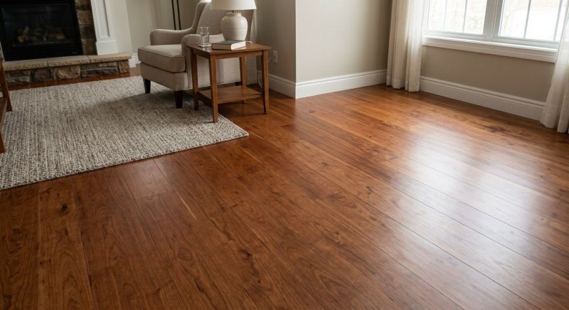 Cherry Floor Installation in Holmdel, NJ
