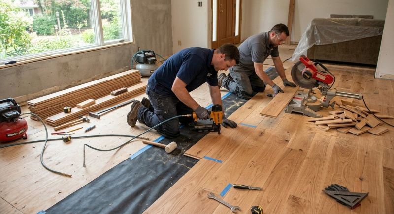 Hardwood Floor Installation in Berkeley Heights, NJ