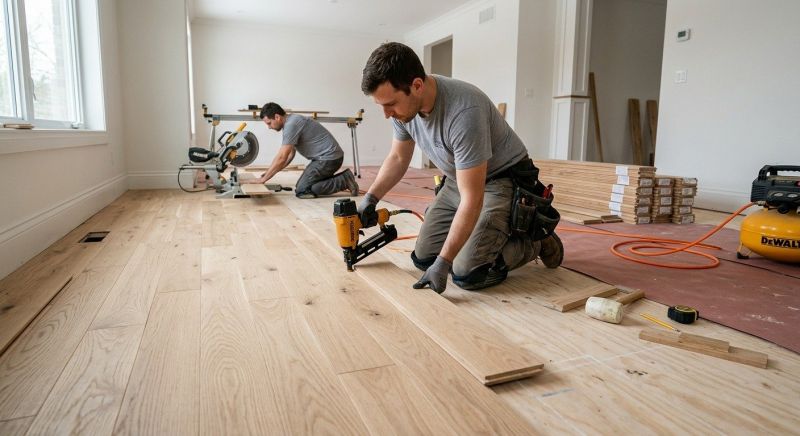 Hardwood Floor Installation in Bridgewater, NJ