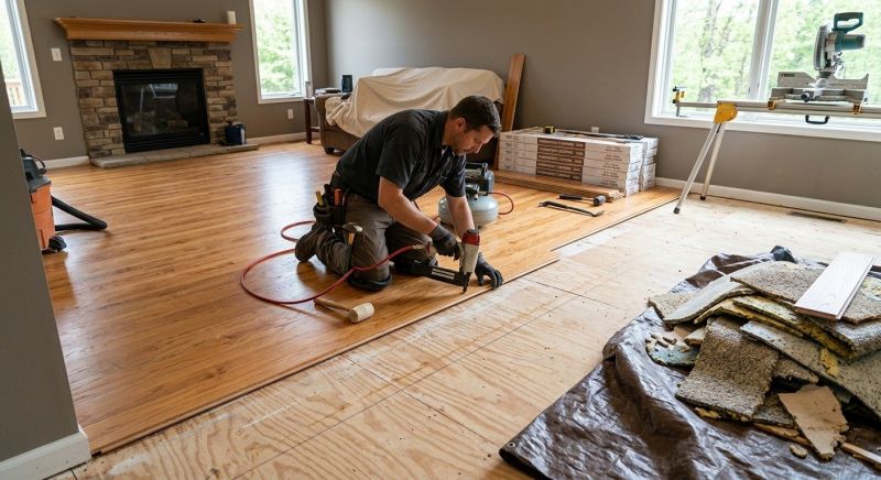 Hardwood Floor Installation in Colts Neck, NJ