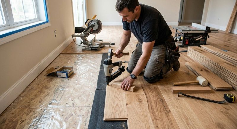 Hardwood Floor Installation in Staten Island, NY