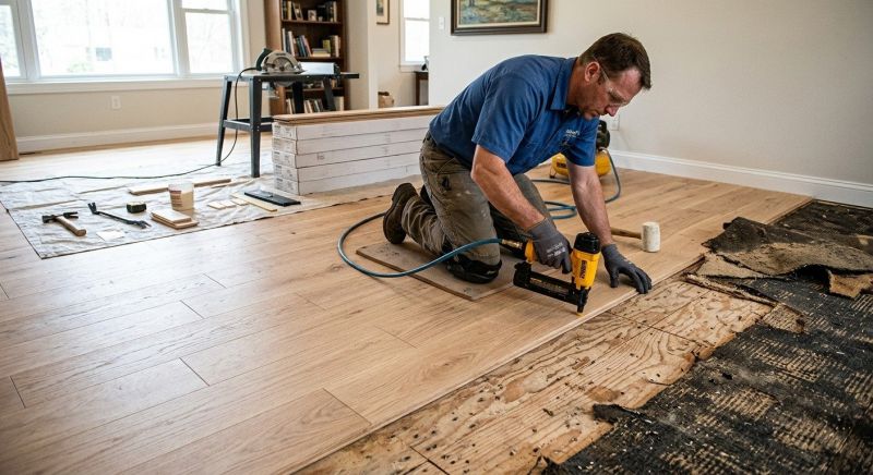 Hardwood Replacement in Colonia, NJ