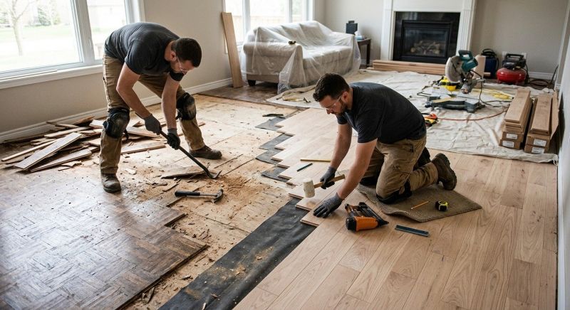 Hardwood Replacement in Mercer County, NJ