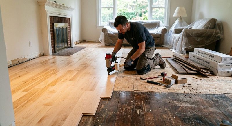 Maple Flooring Installation in Bloomfield, NJ