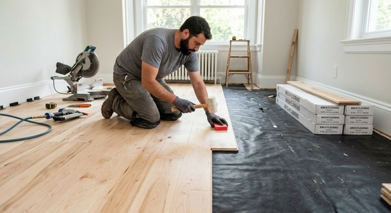 Maple Flooring Installation in Marlboro, NJ
