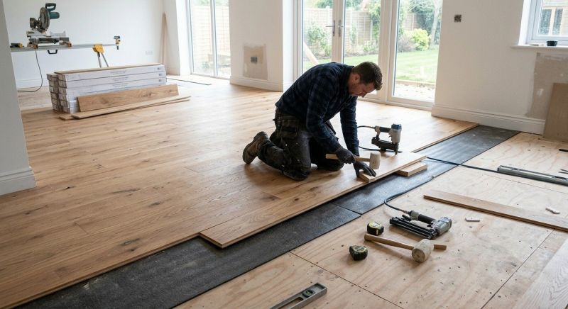 Oak Floor Installation in Fairfield, NJ