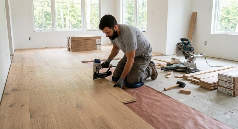 Oak Floor Installation in Middlesex County, NJ