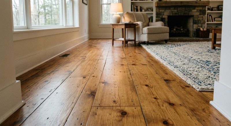 Pine Floor Installation in Middlesex County, NJ