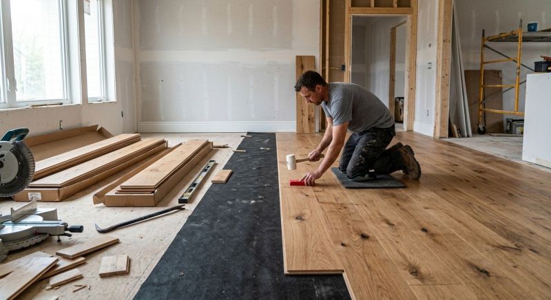 Plank Floor Installation in Middlesex County, NJ
