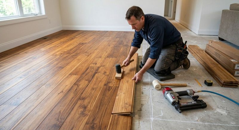 Teak Flooring Installation in Middlesex County, NJ