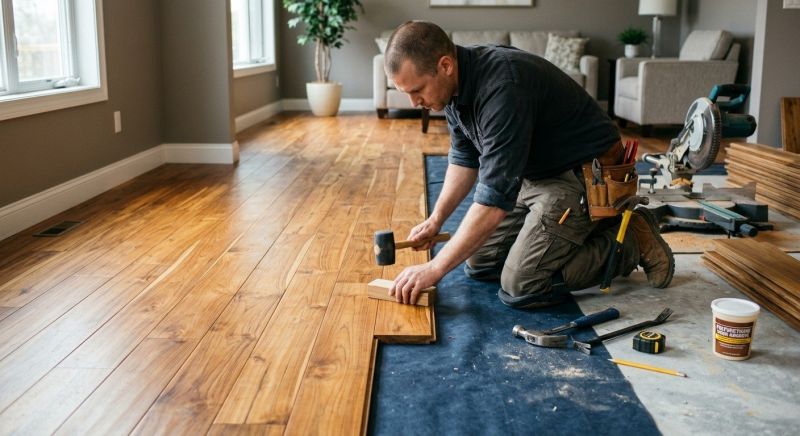 Teak Flooring Installation in Middlesex County, NJ
