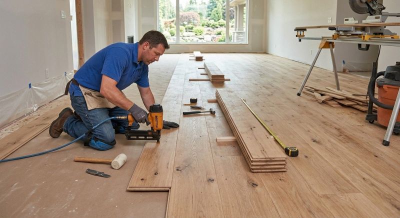 Walnut Flooring Installation in Middlesex County, NJ