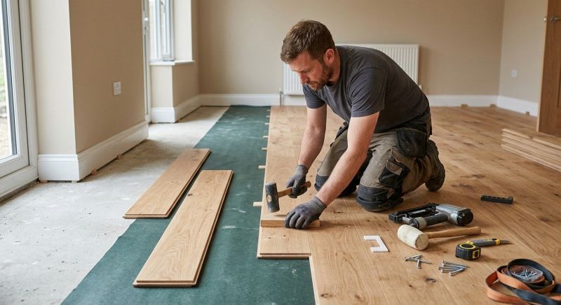 Wood Floor Replacement in Basking Ridge, NJ