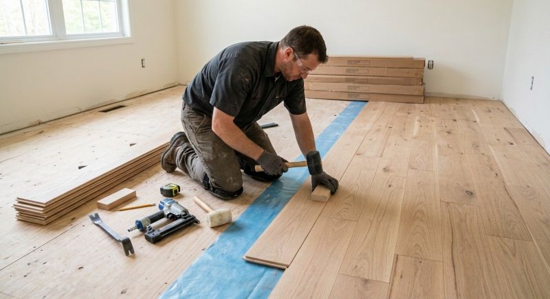 Wood Floor Replacement in Hazlet, NJ