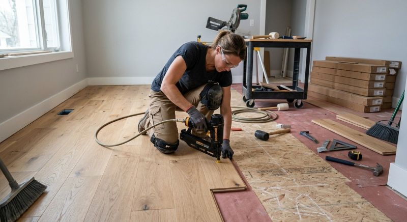Hardwood Floor Installation in Perth Amboy, NJ